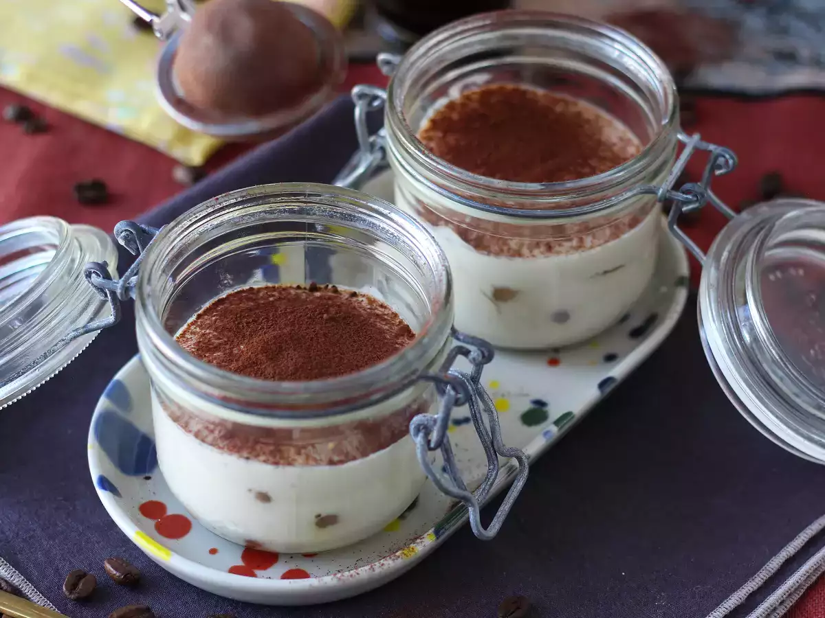 Tiramisu cu tofu mătăsos, fără mascarpone și fără ouă - poza 2
