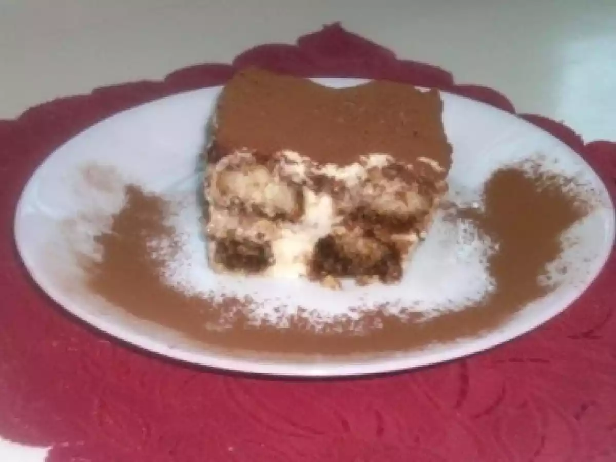 TIRAMISU(fara mascarpone)