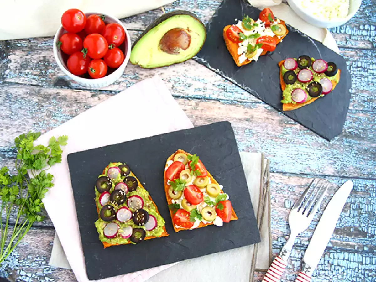 Toast cu cartof dulce - poza 3