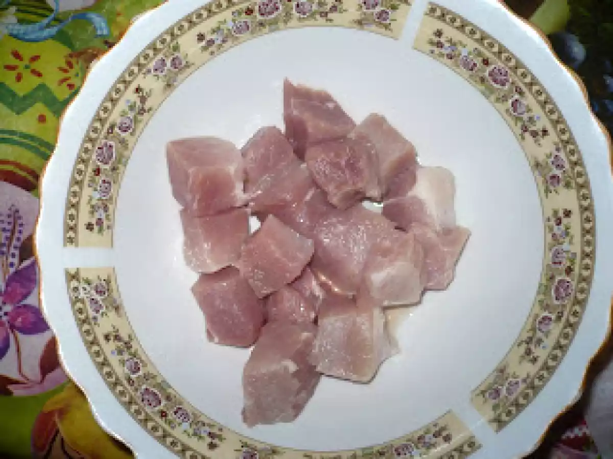 Tocanita cu ciuperci si carne de porc - poza 4