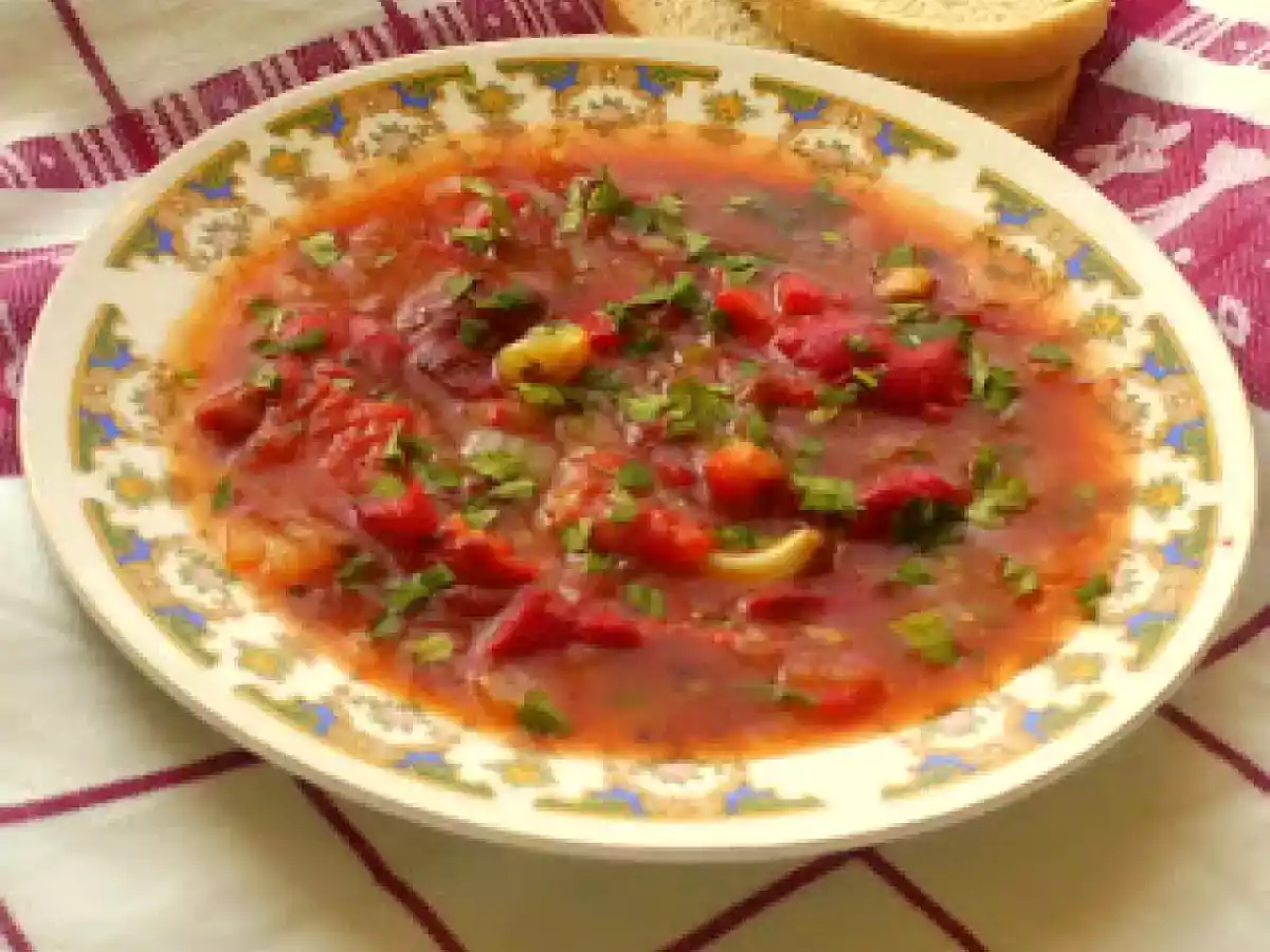 Tocanita de ardei copti - de post - poza 3