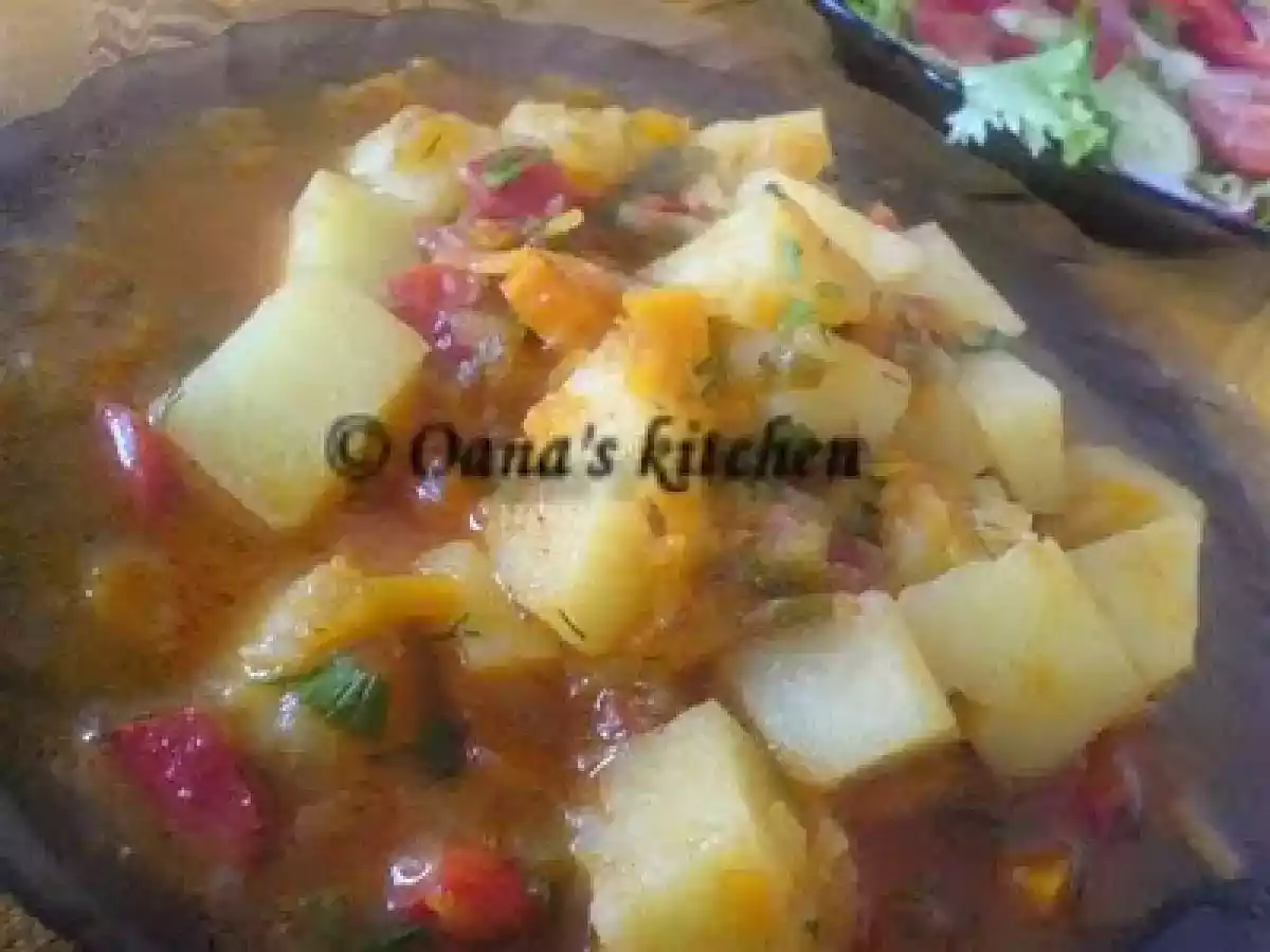 TOCANITA DE CARTOFI CU CHIMEN