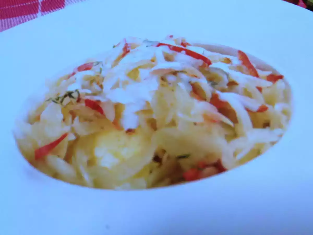 Tocanita de ceapa cu smantana