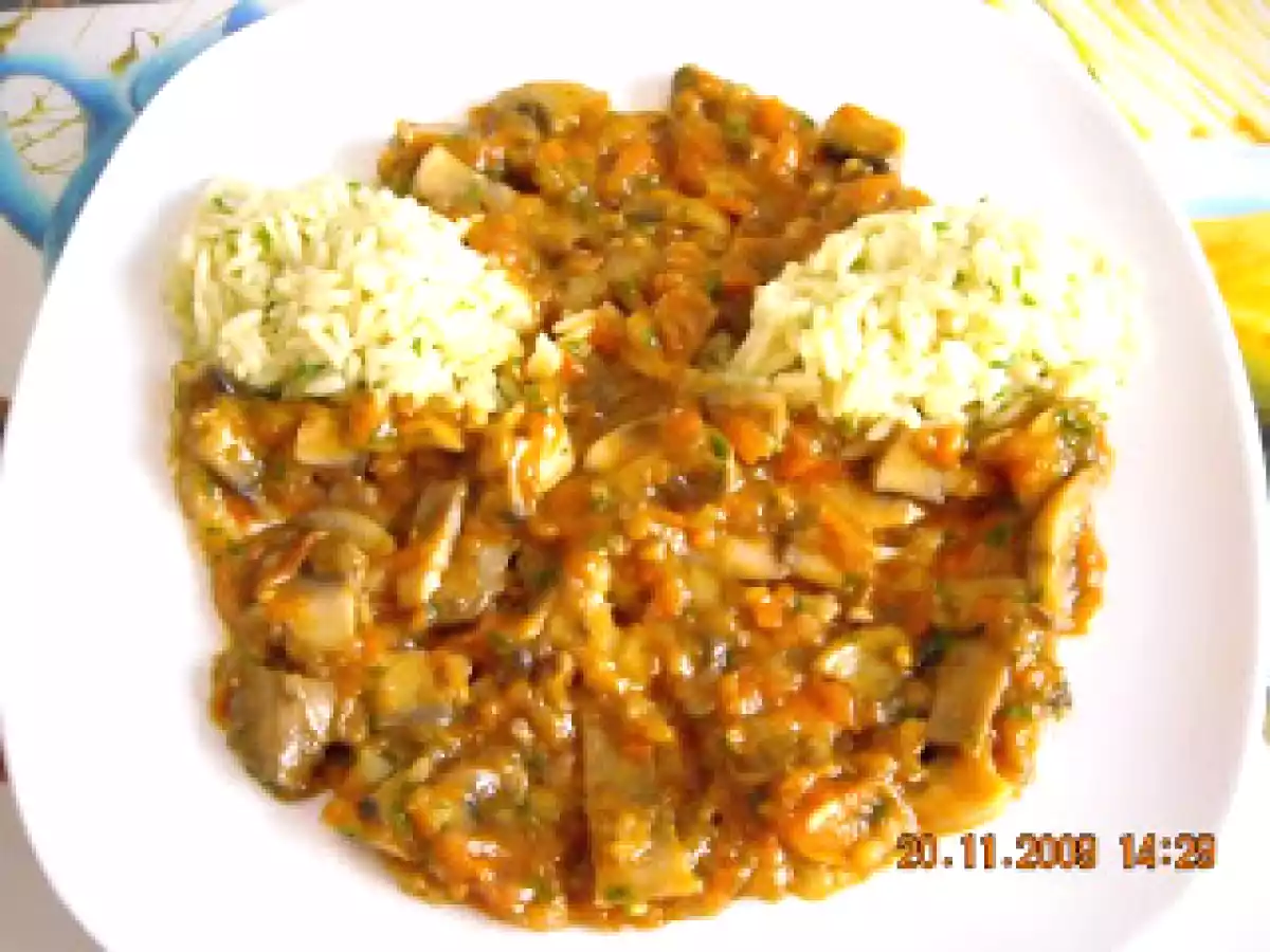 Tocanita de ciuperci