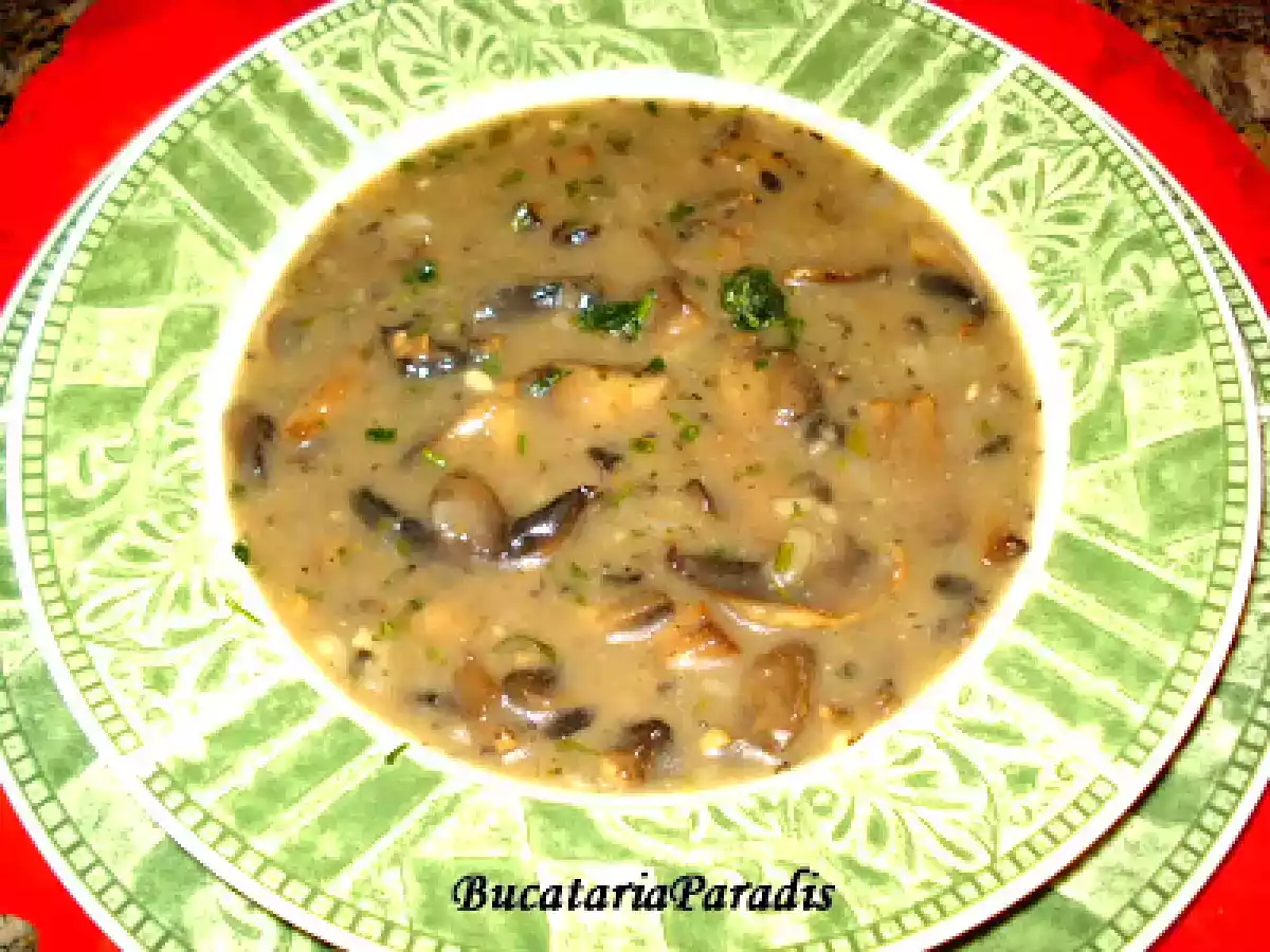 TOCANITA DE CIUPERCI a la Bunica.