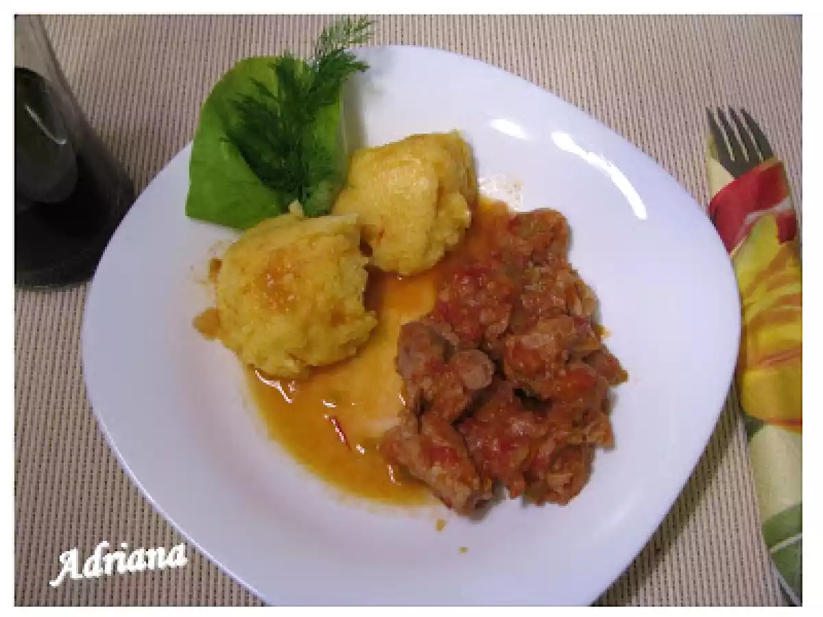 Tocanita de porc cu vin alb - poza 4