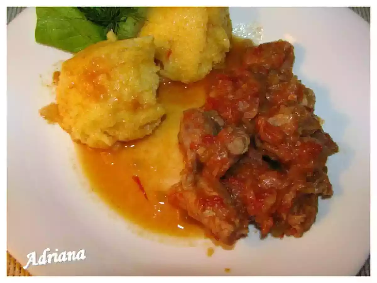 Tocanita de porc cu vin alb - poza 5