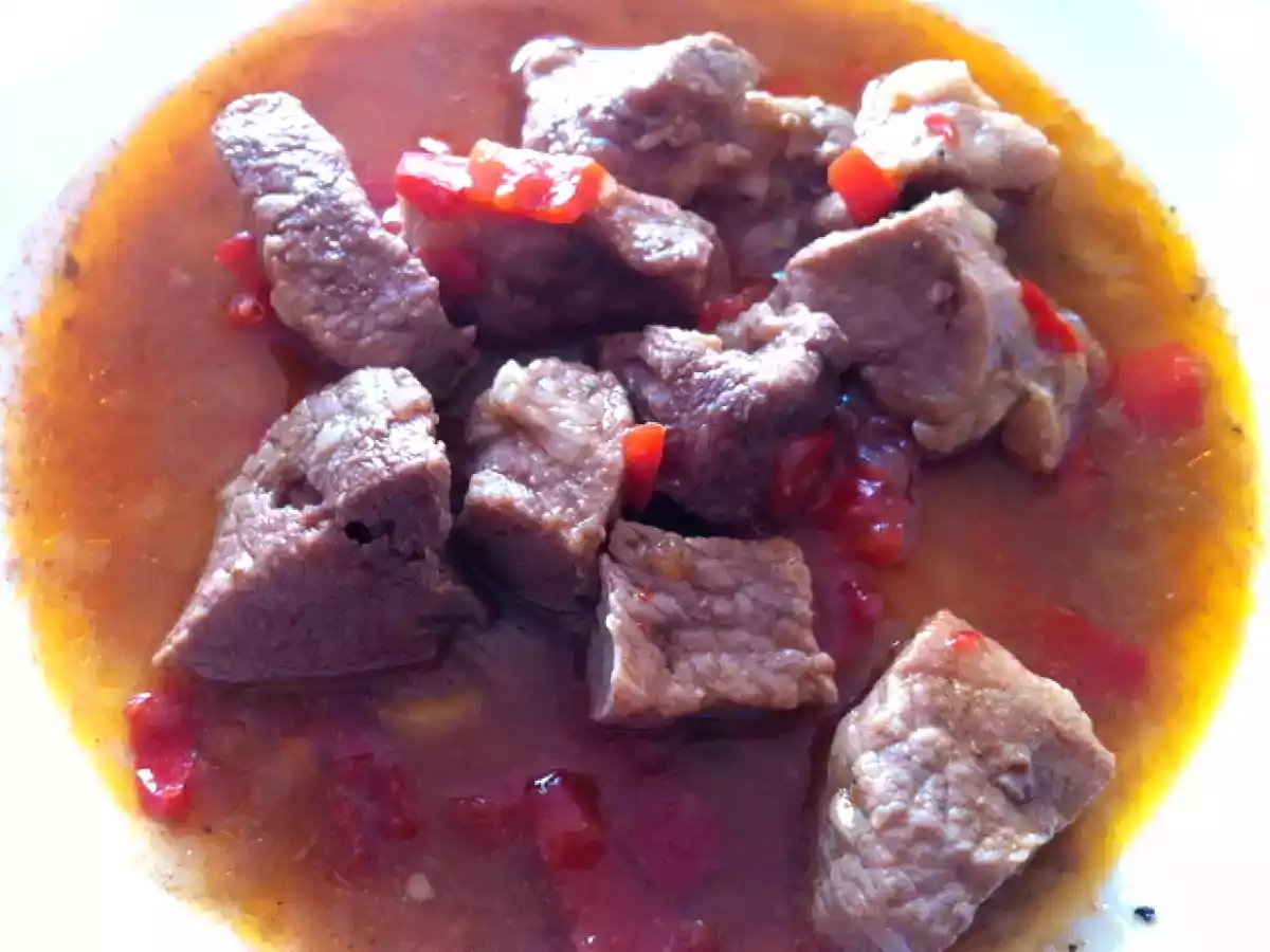 Tocanita de porc scazuta