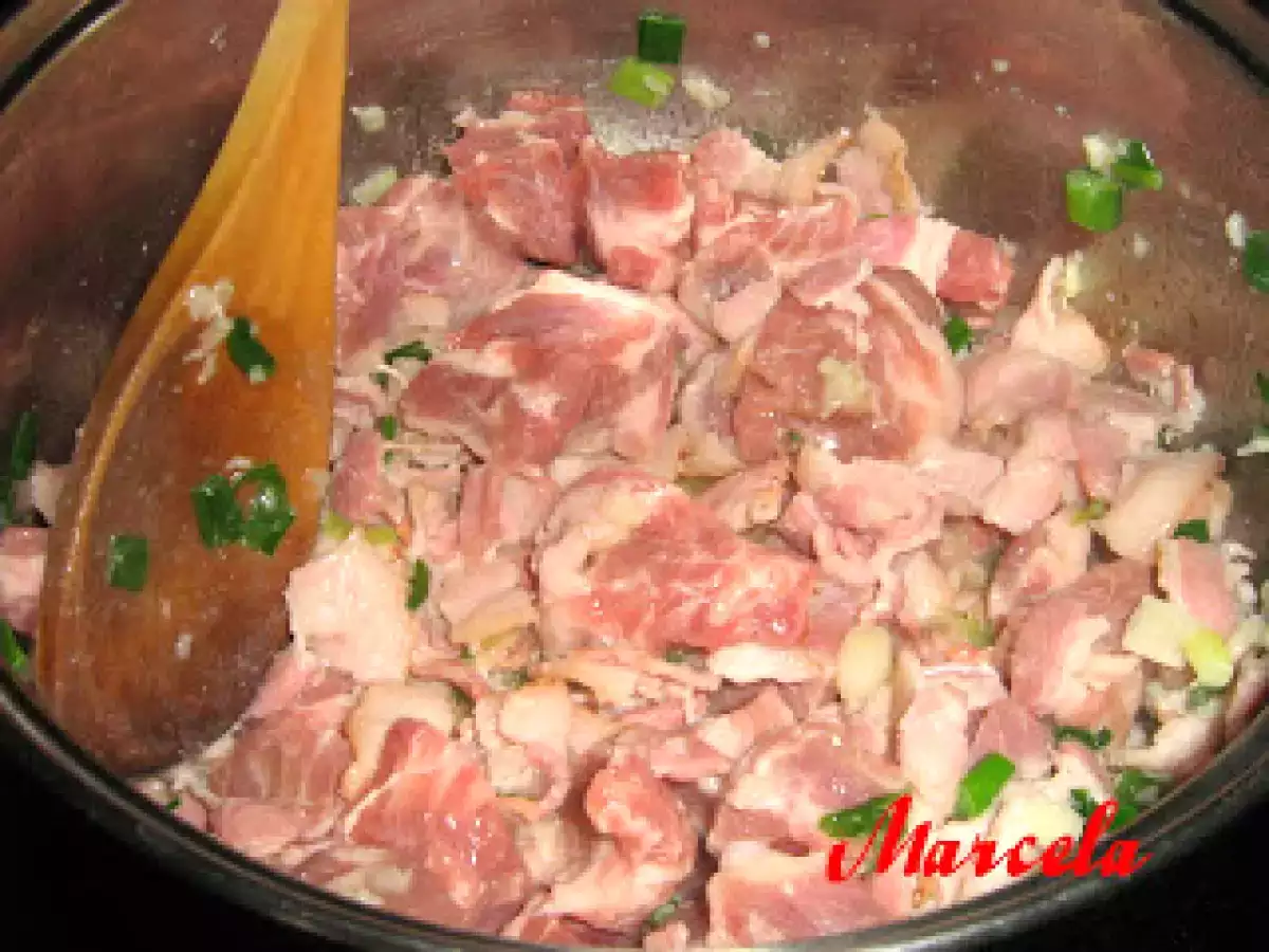 Tocanita de pui/porc cu fasole alba - poza 2