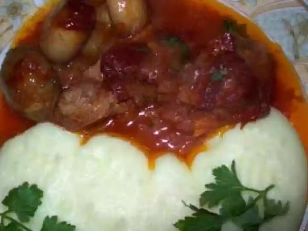 Tocanita de vita cu ciuperci si legume - poza 2