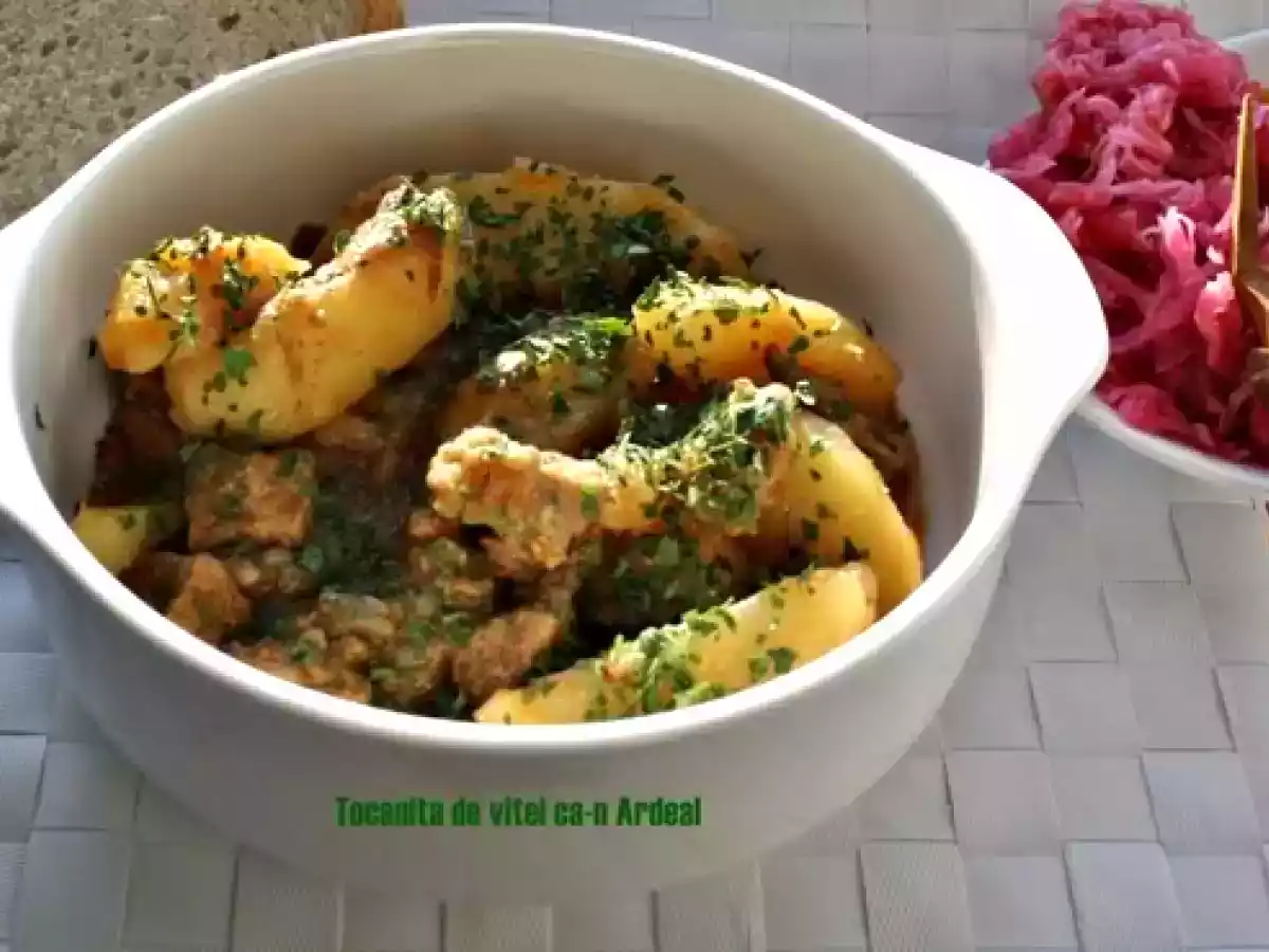 Tocanita de vitel ardeleneasca