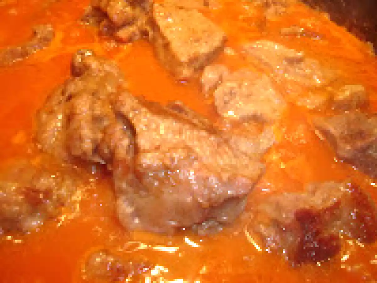 Tocanita de vitel cu orez. - poza 5