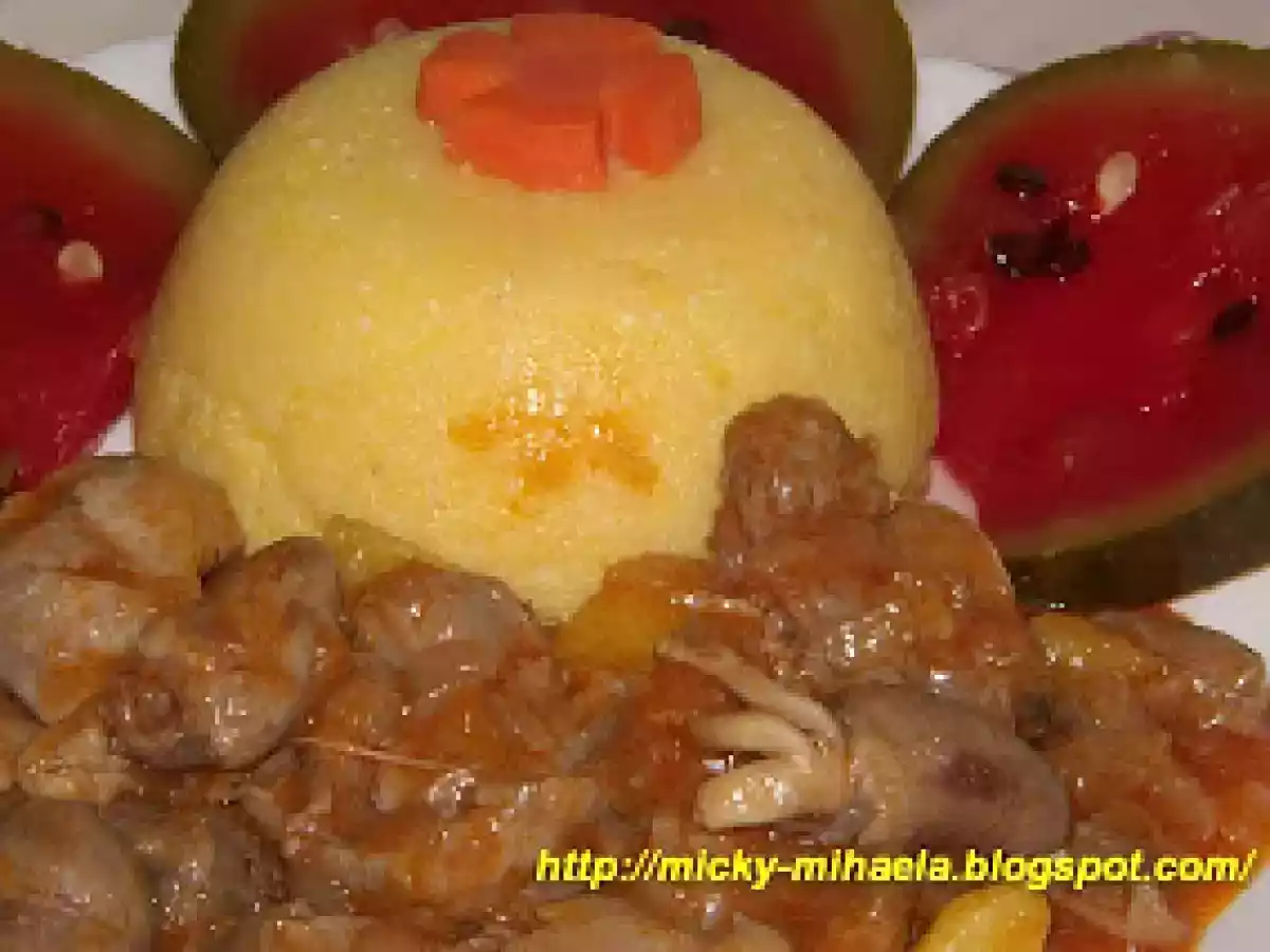 Tocanita din maruntaie de pui