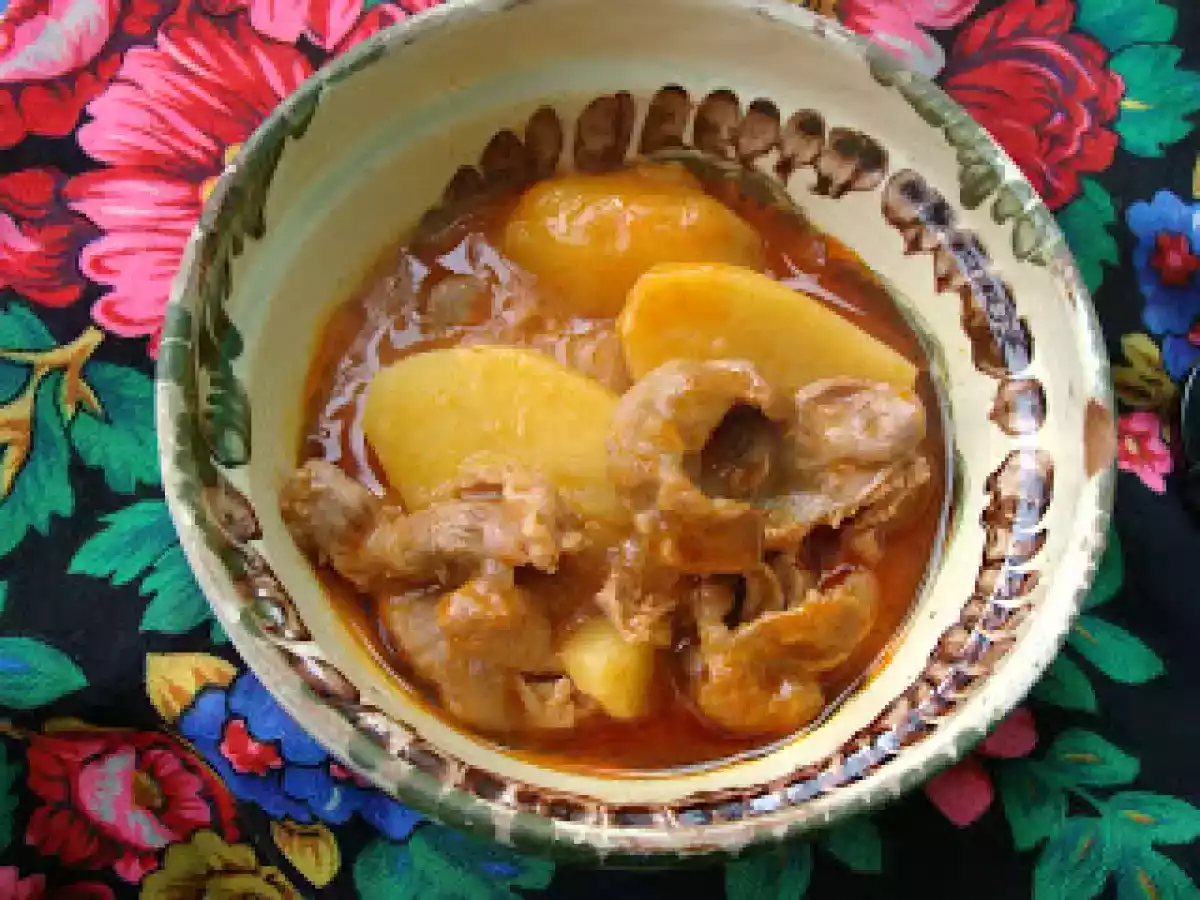 Tocanita din pipote de pui