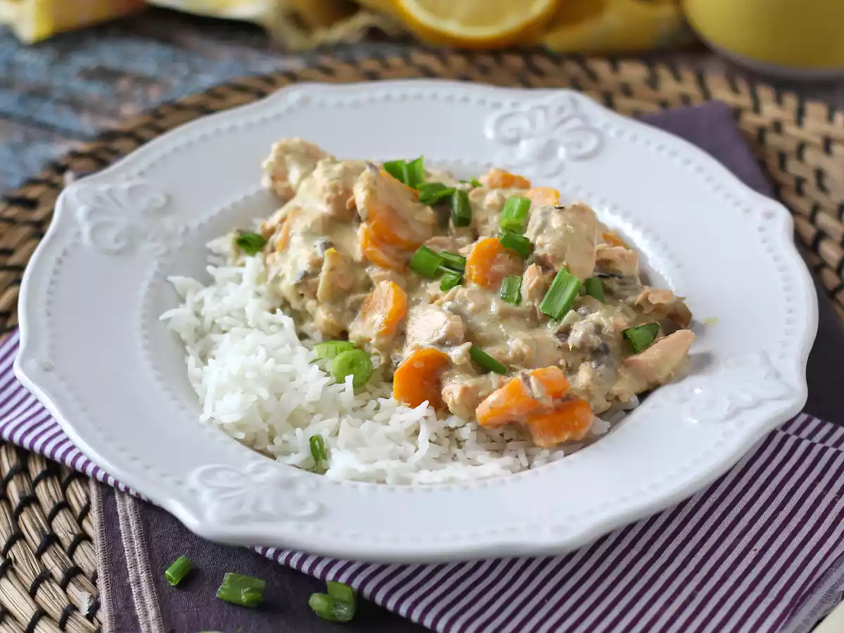 Tocăniță gustoasă de somon - poza 3