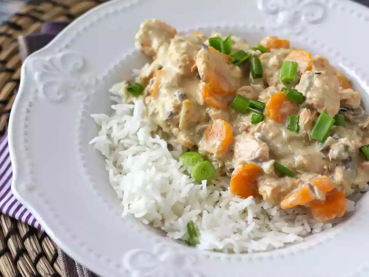 Tocăniță gustoasă de somon - poza 4