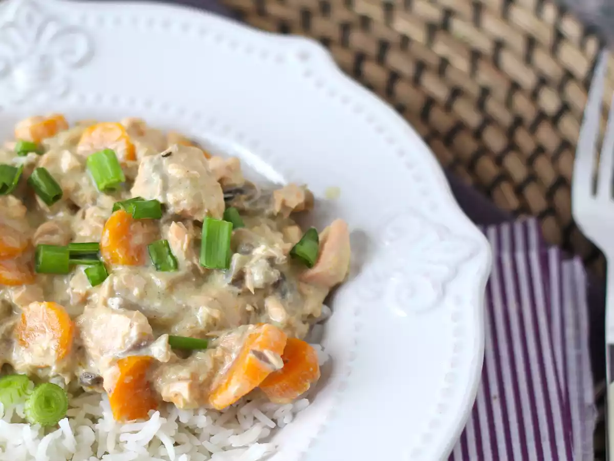 Tocăniță gustoasă de somon - poza 6