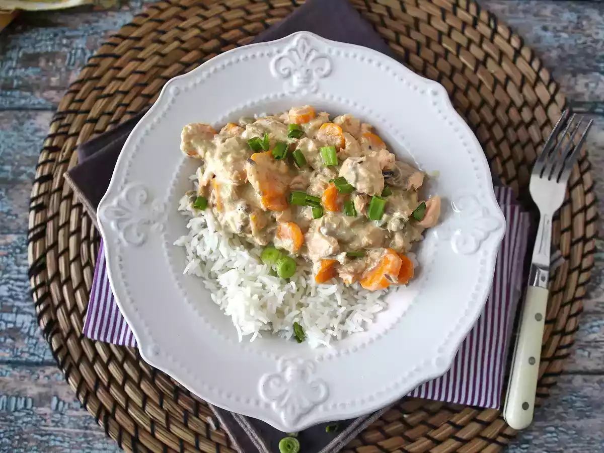 Tocăniță gustoasă de somon - poza 7