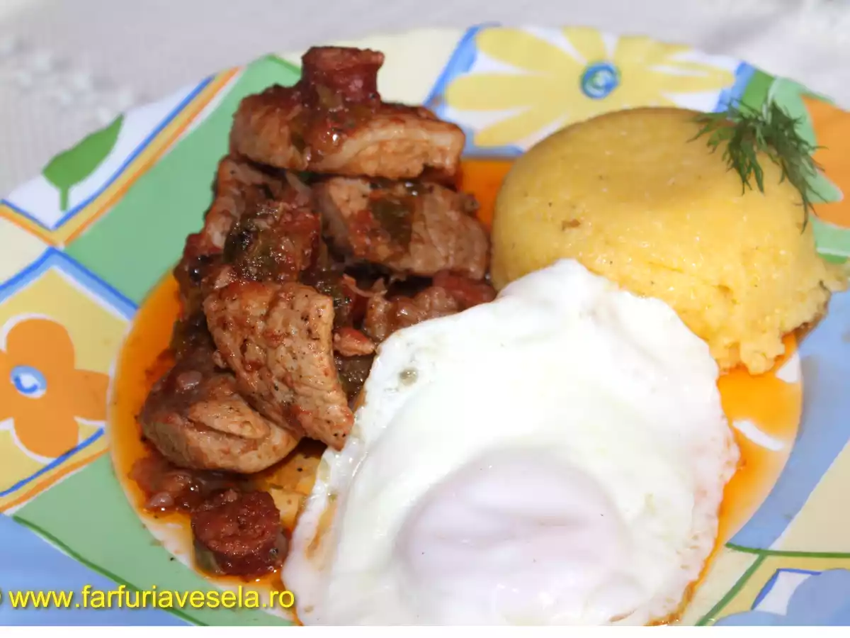 Tochitura de porc (reteta video)