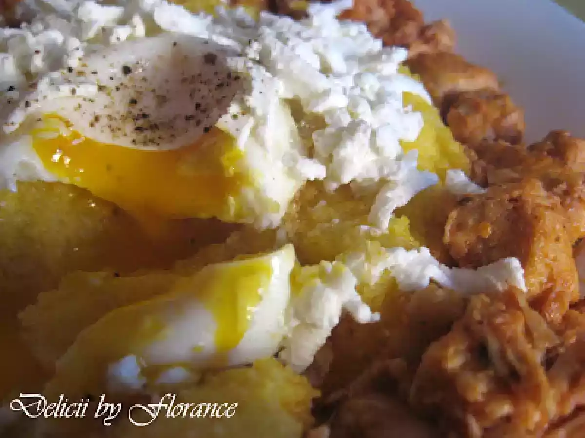 TOCHITURA de pui cu mamaliga - poza 2