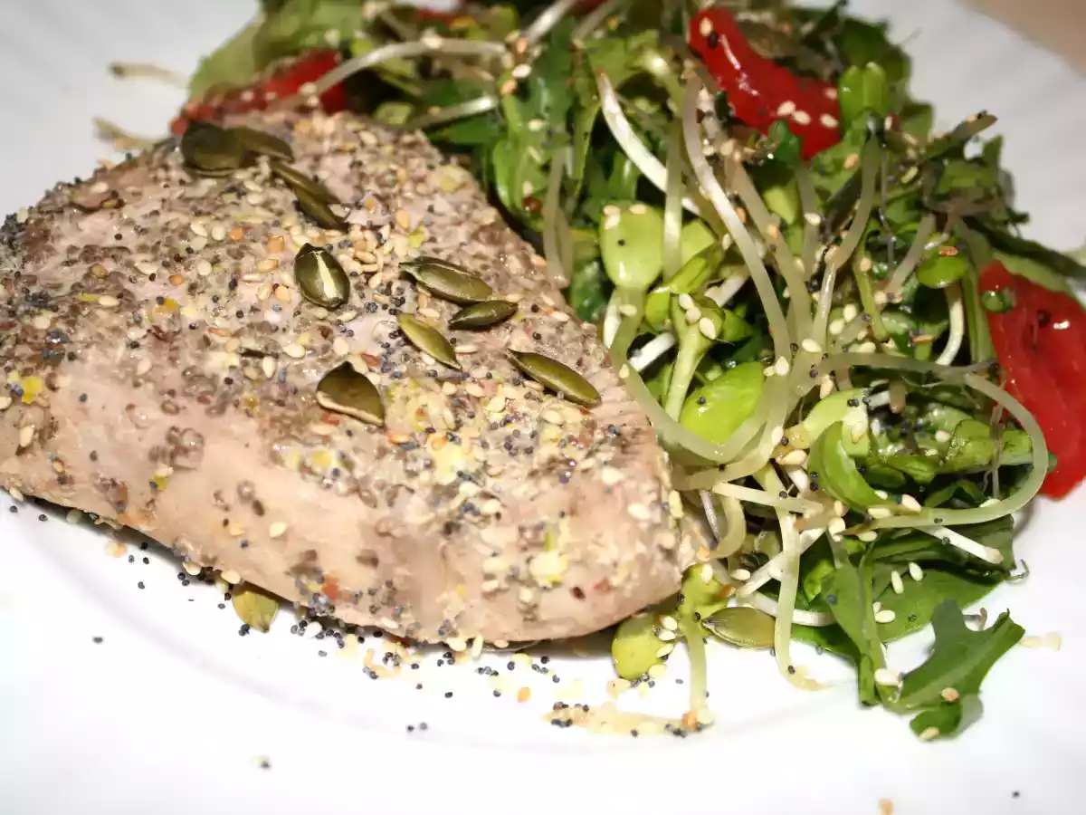 Ton la cuptor (varianta dietetică)