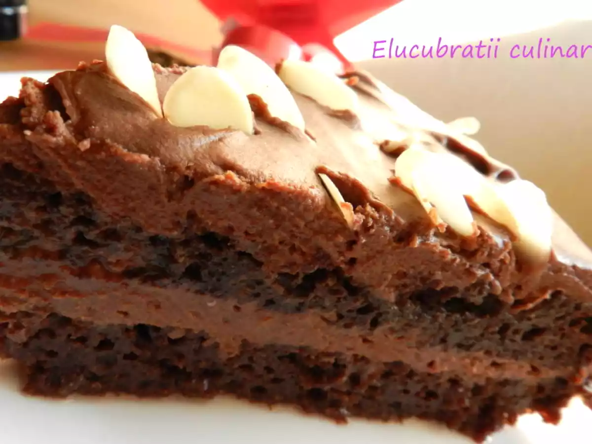 Tort Amaretto cu ciocolată