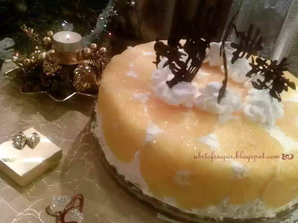 Tort bavarez cu portocale - poza 2