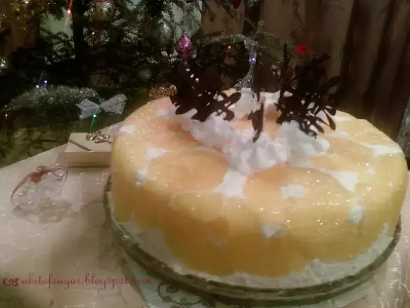 Tort bavarez cu portocale - poza 3