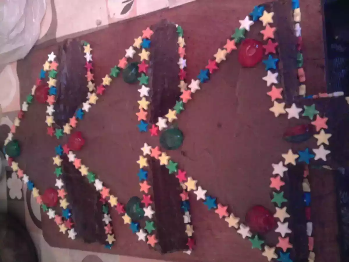 tort bradut de craciun