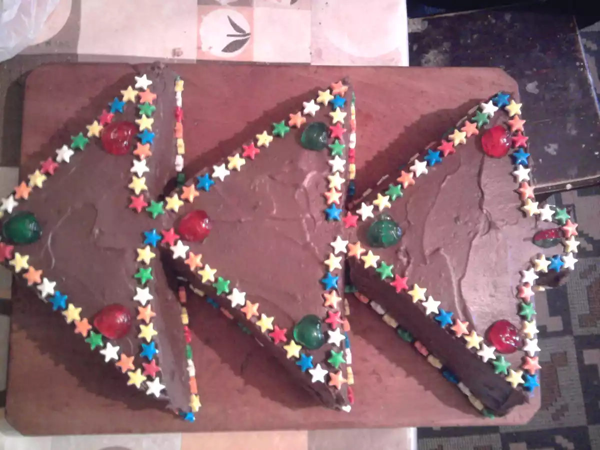 tort bradut de craciun - poza 3