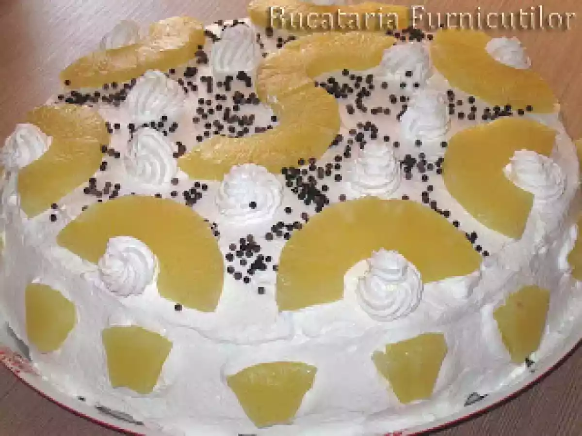 Tort cu Ananas - poza 2