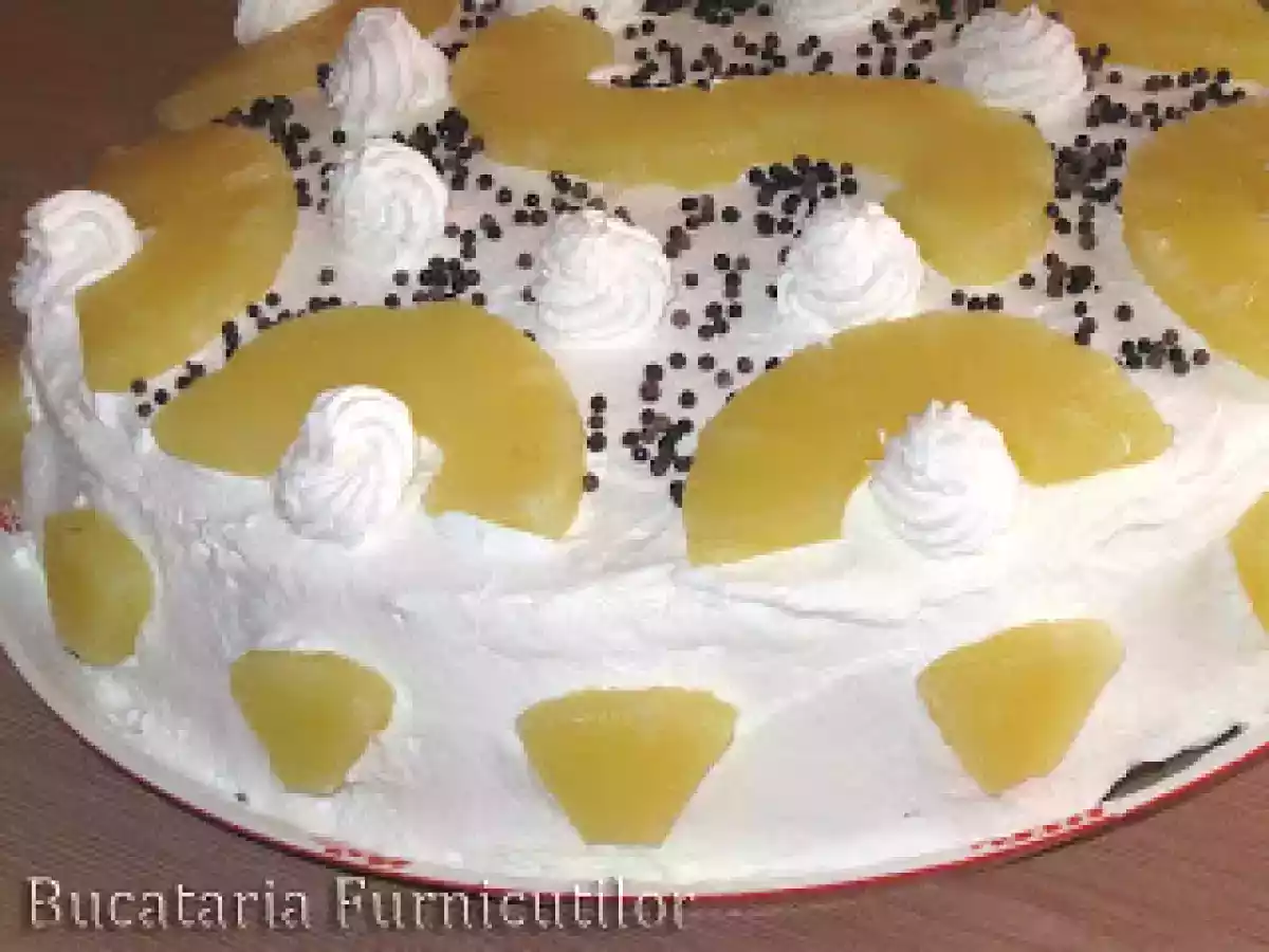 Tort cu Ananas - poza 3