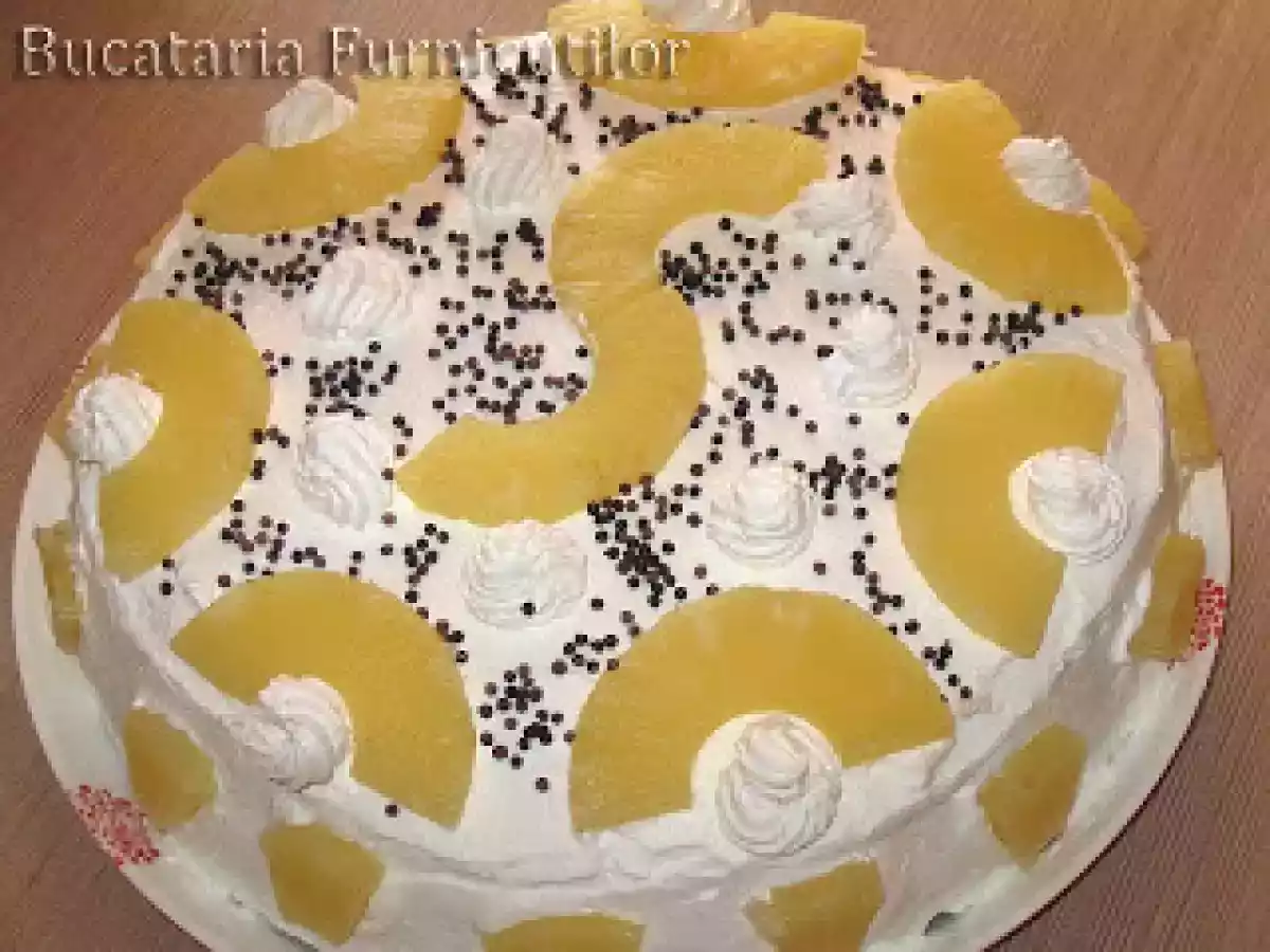 Tort cu Ananas - poza 4