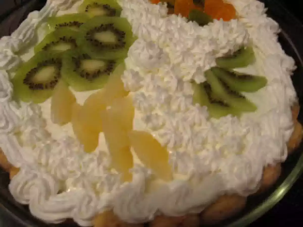 TORT CU ANANAS SI CREMA DE BRANZA - poza 4