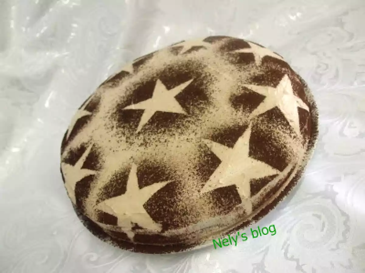 TORT CU BUDINCA DE COCOS SI CREMA TIRAMISU - poza 4