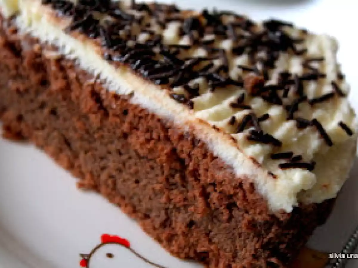 Tort cu ciocolata si mascarpone - poza 2