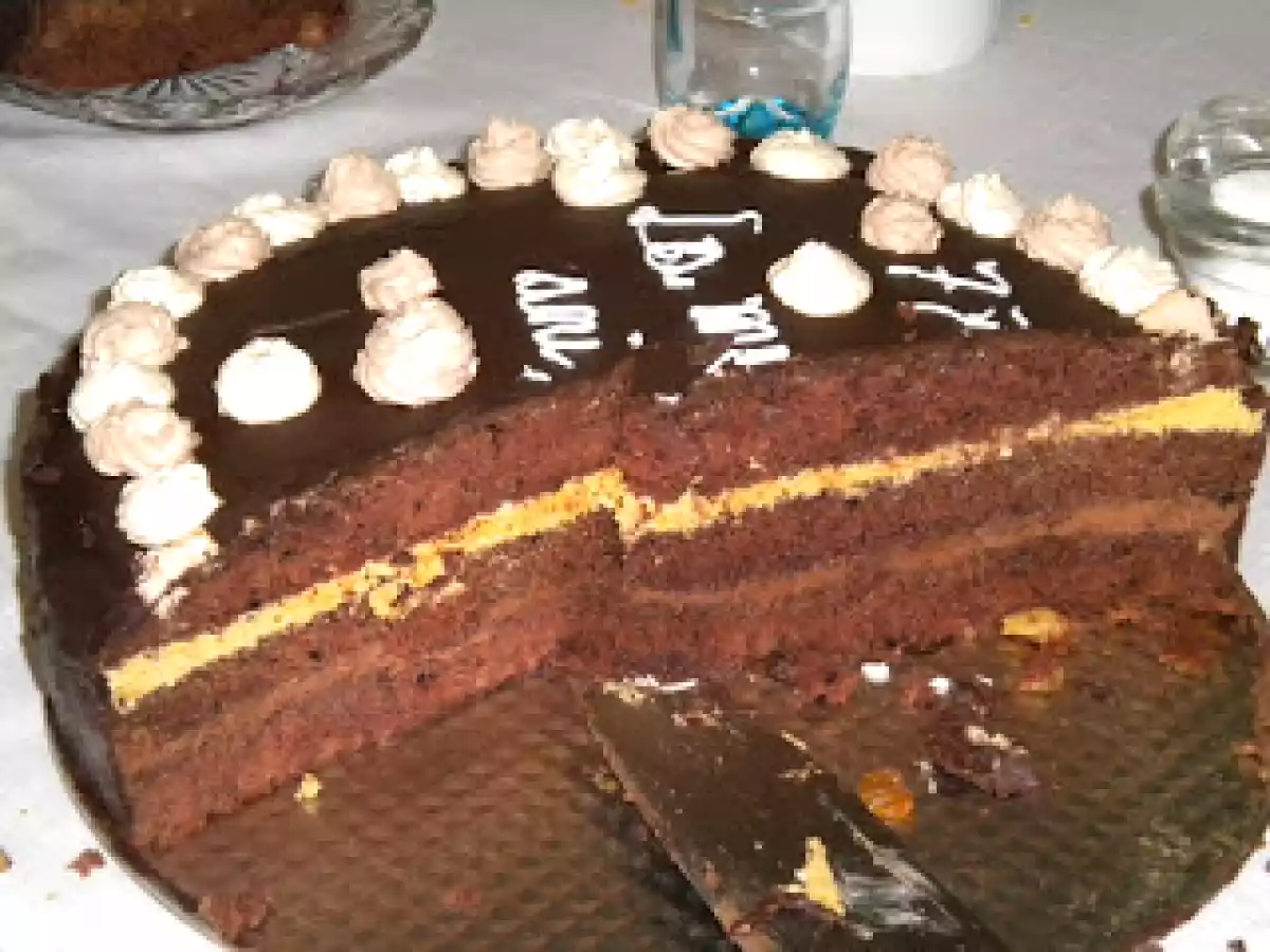 Tort cu ciocolata si ness - poza 2