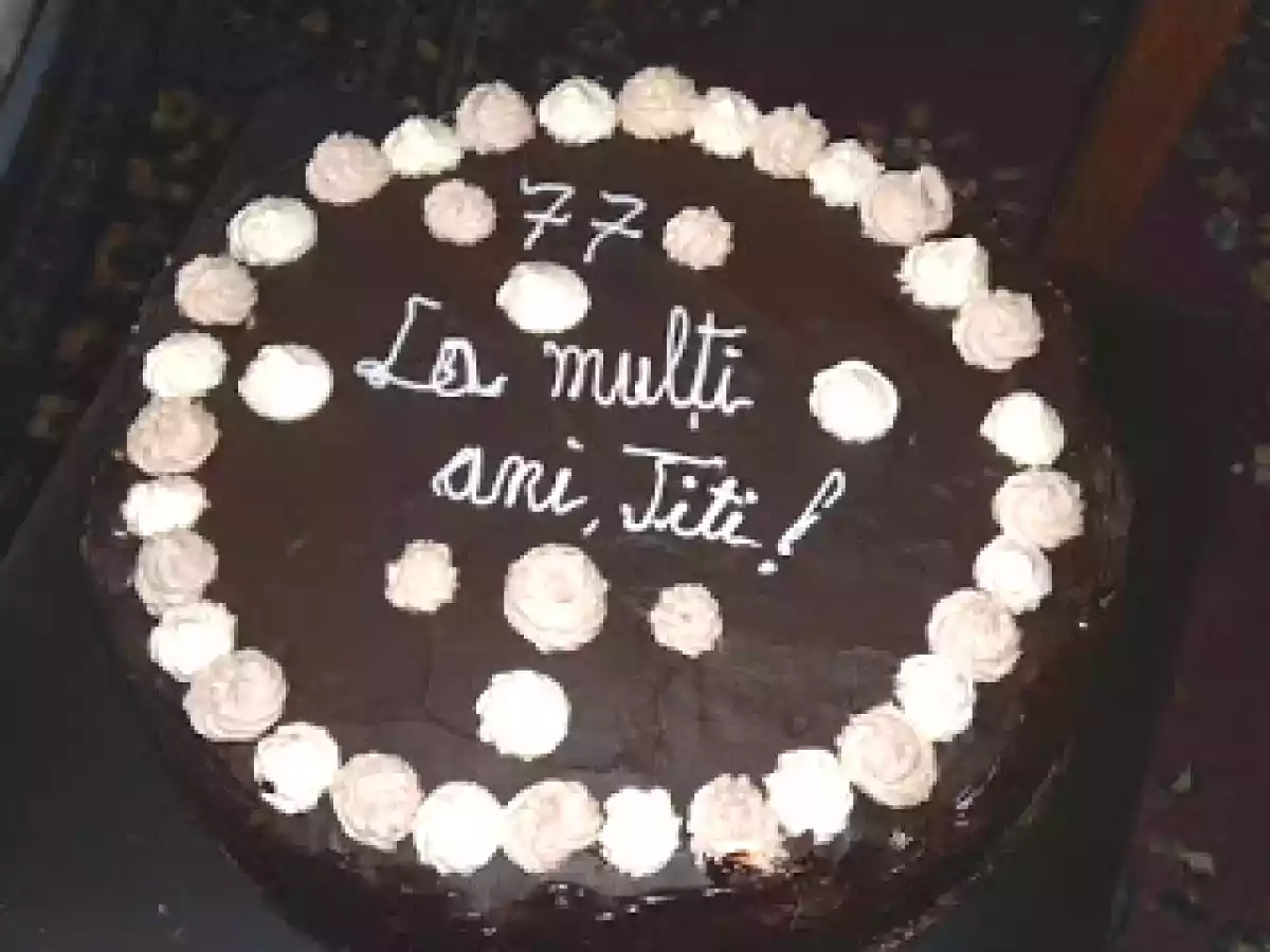 Tort cu ciocolata si ness - poza 3