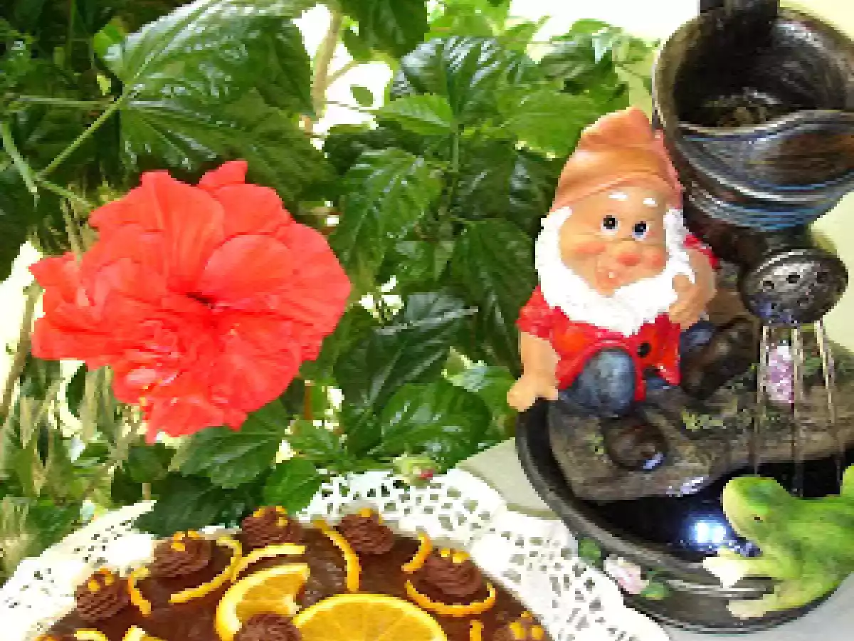 Tort cu ciocolata si portocale - poza 2