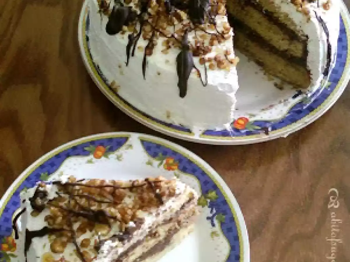 Tort cu ciocolata si unt de arahide - poza 2