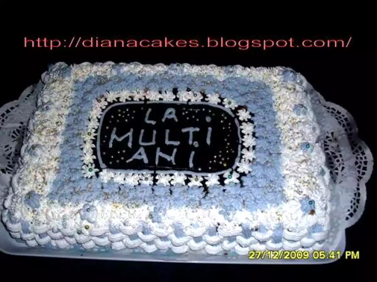 Tort cu crema caramel si nuca - poza 13