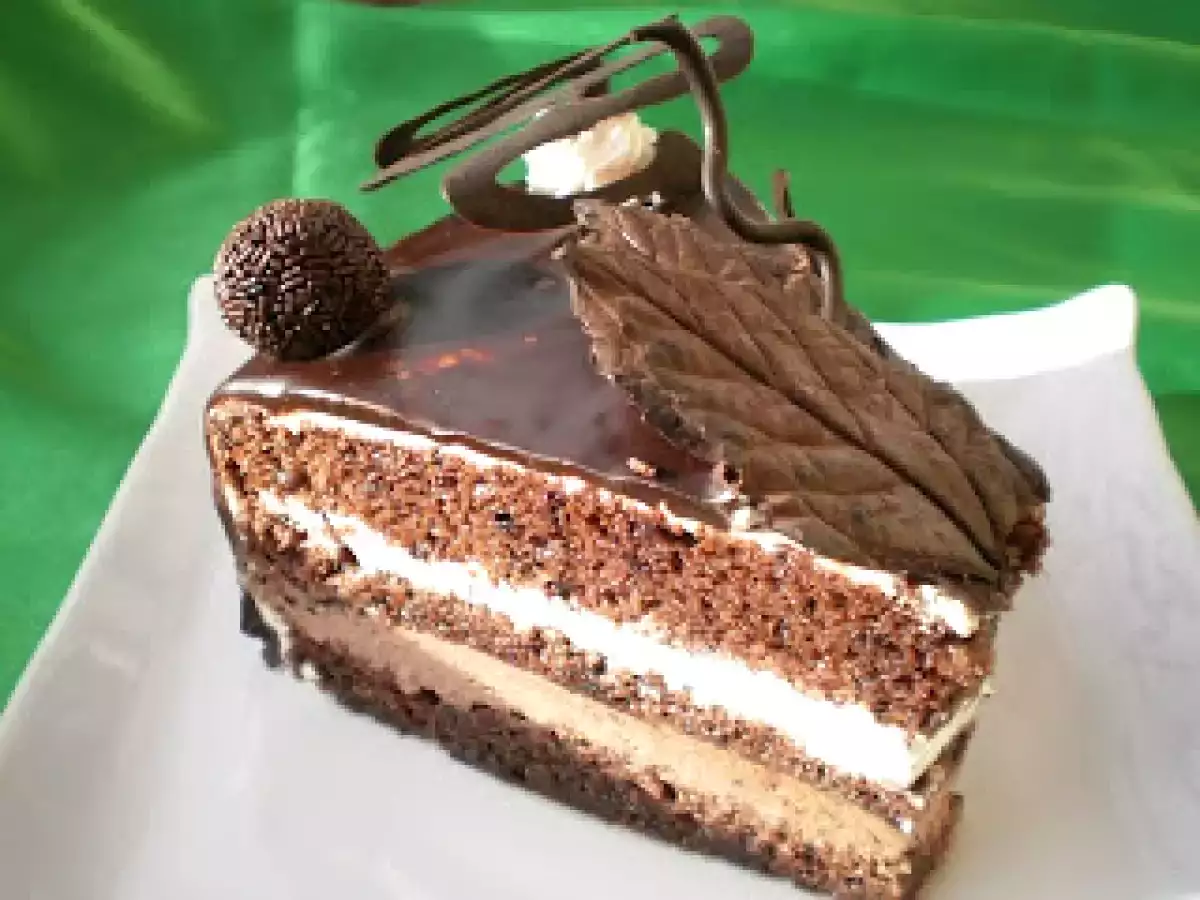 Tort cu crema de trufe - poza 2