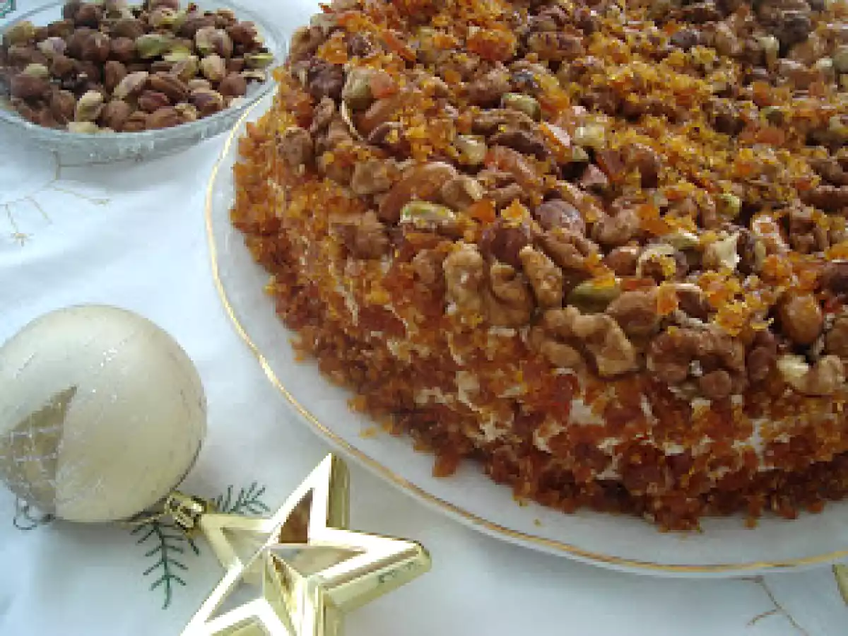 Tort cu crema mascarpone si krantz - poza 3