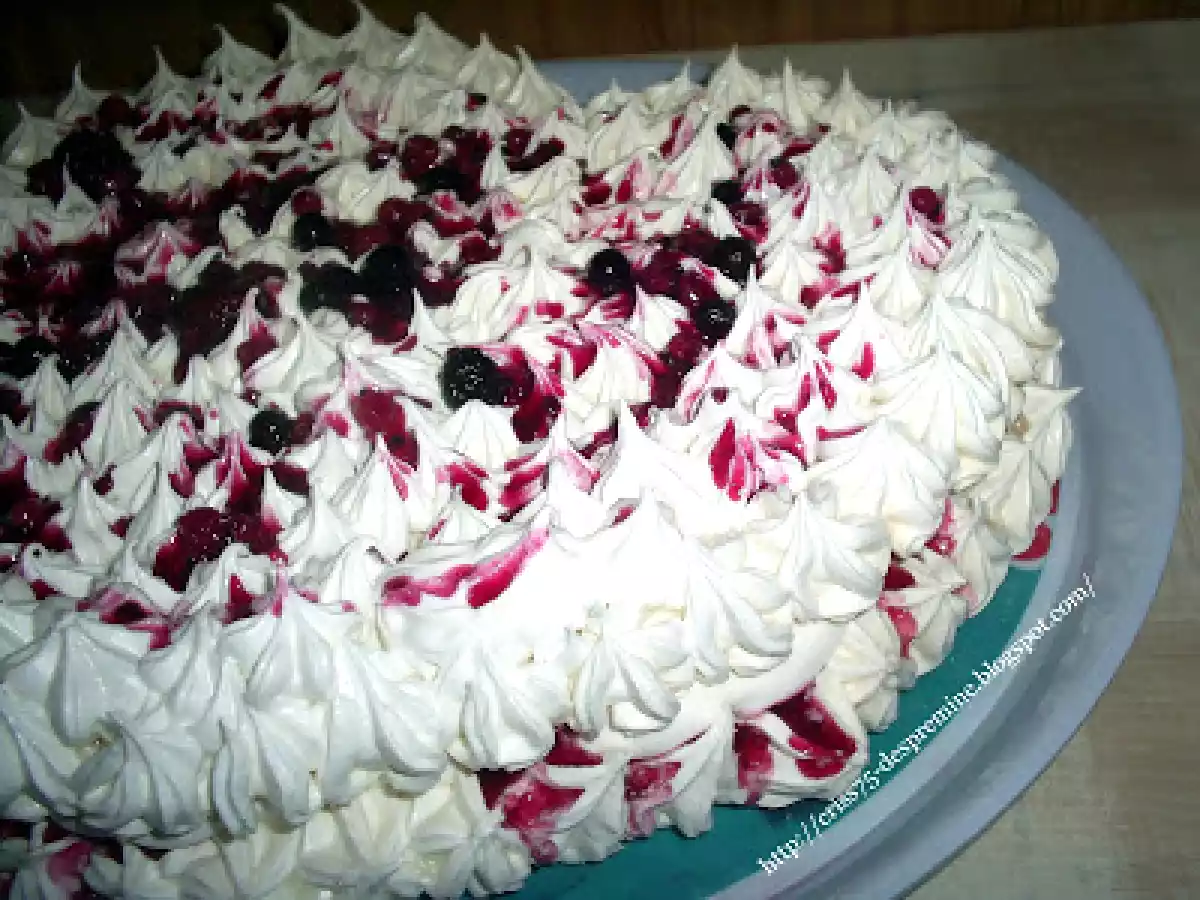 Tort cu foi de bezea (Pavlova II) - poza 2