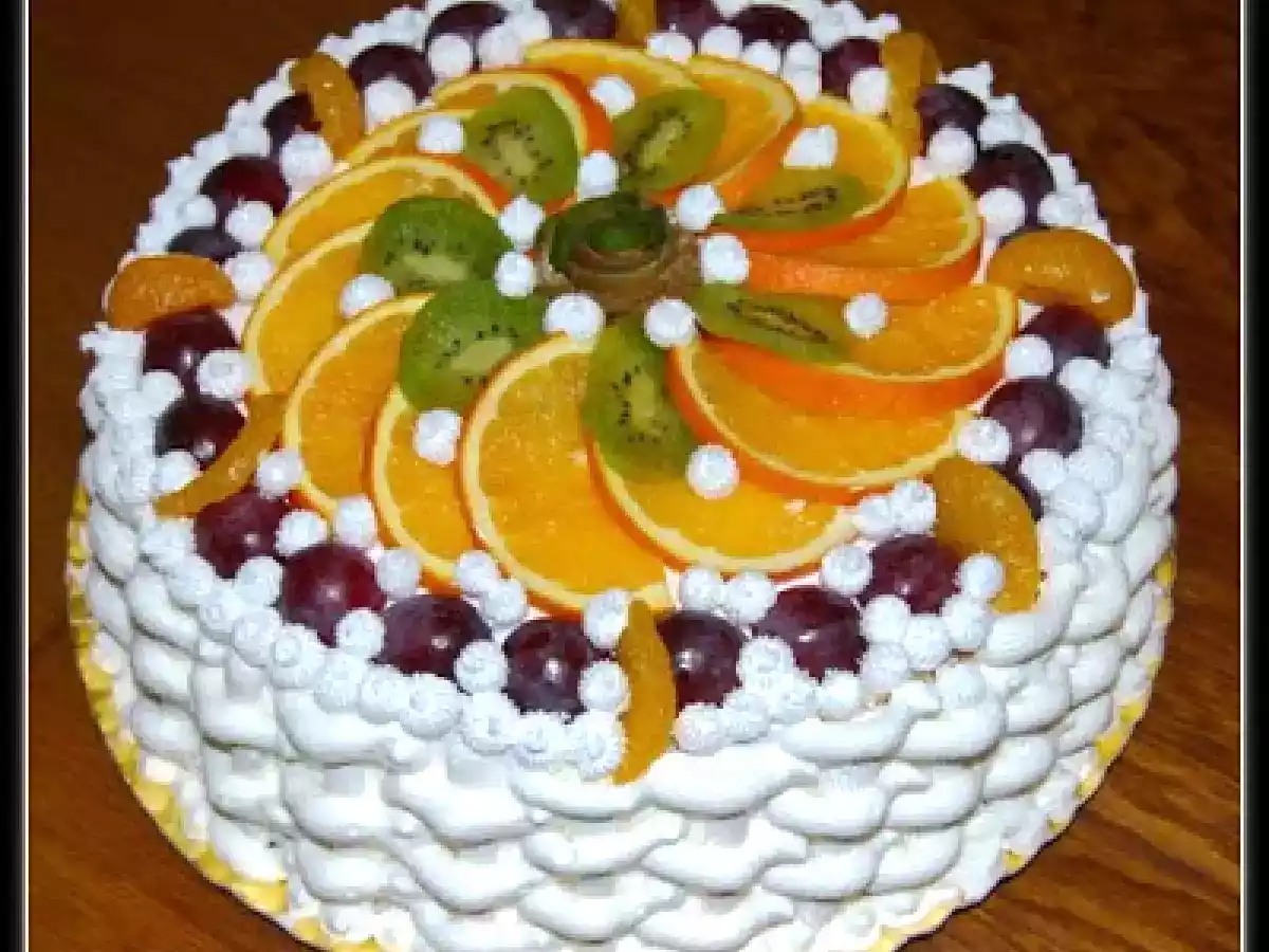 Tort cu fructe 2