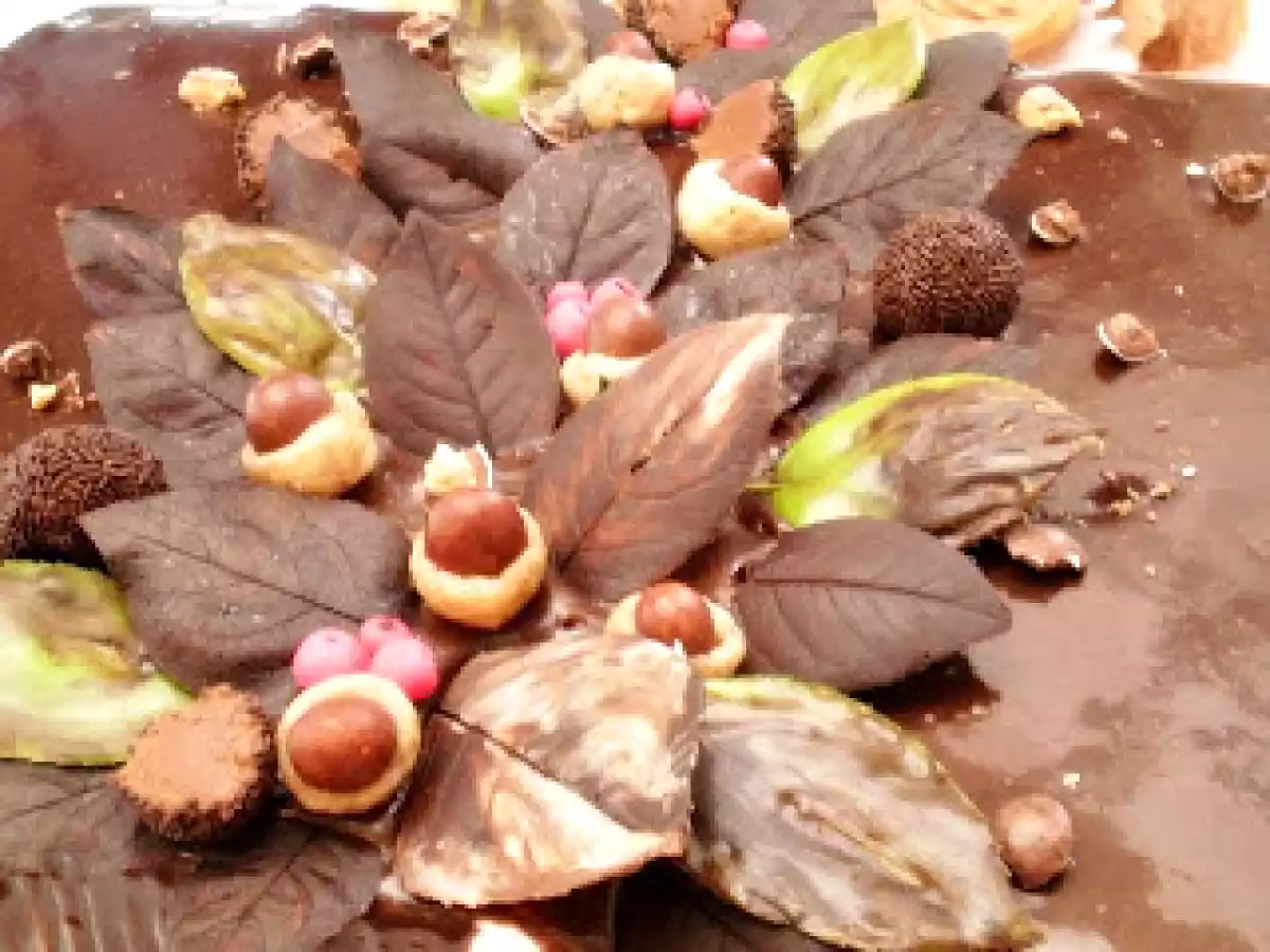 Tort cu fructe, ness si ciocolata - poza 6