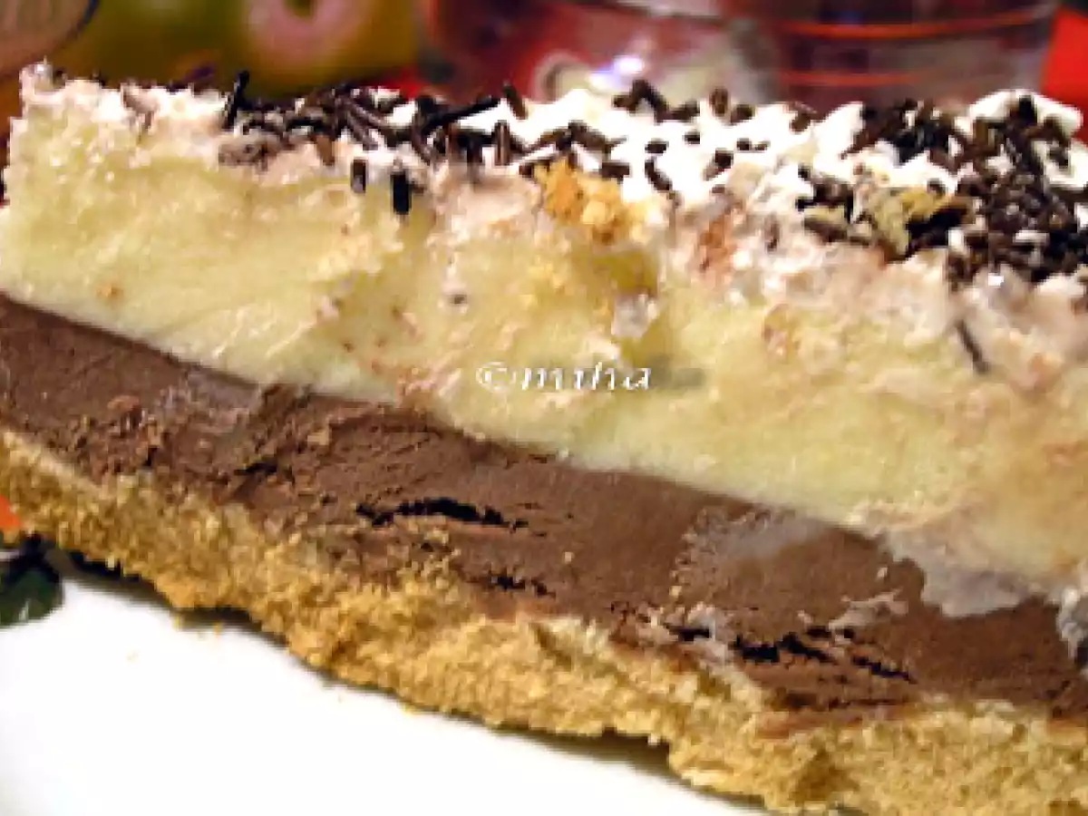 Tort cu inghetata de cacao si menta - poza 2