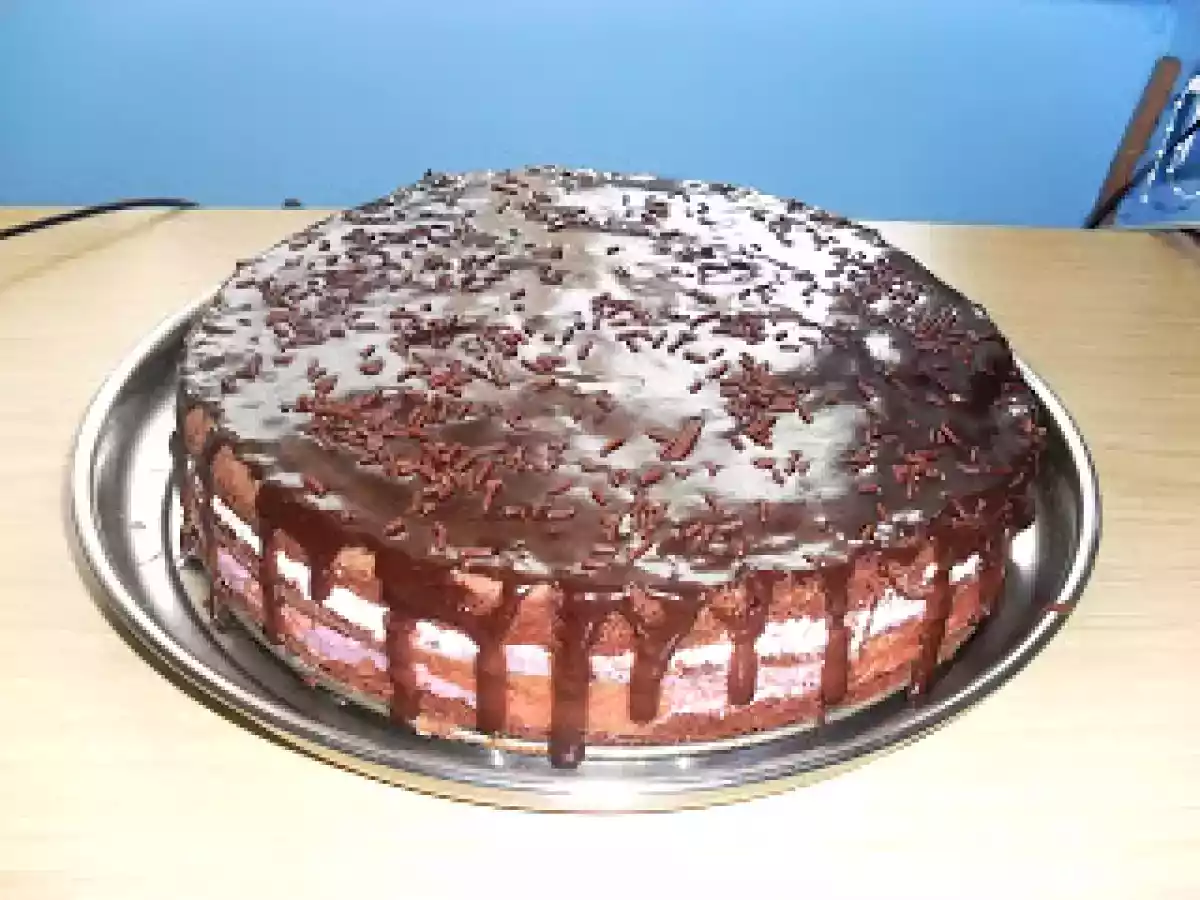 Tort cu mascarpone si zmeura - poza 5