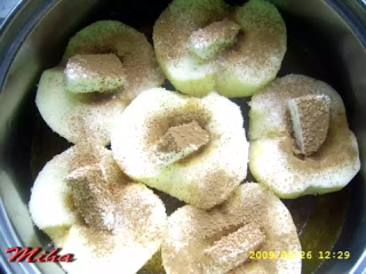 Tort cu mere si crema de zahar ars - poza 2