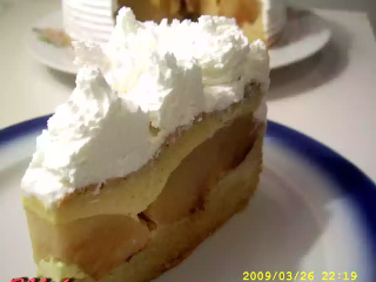 Tort cu mere si crema de zahar ars - poza 7